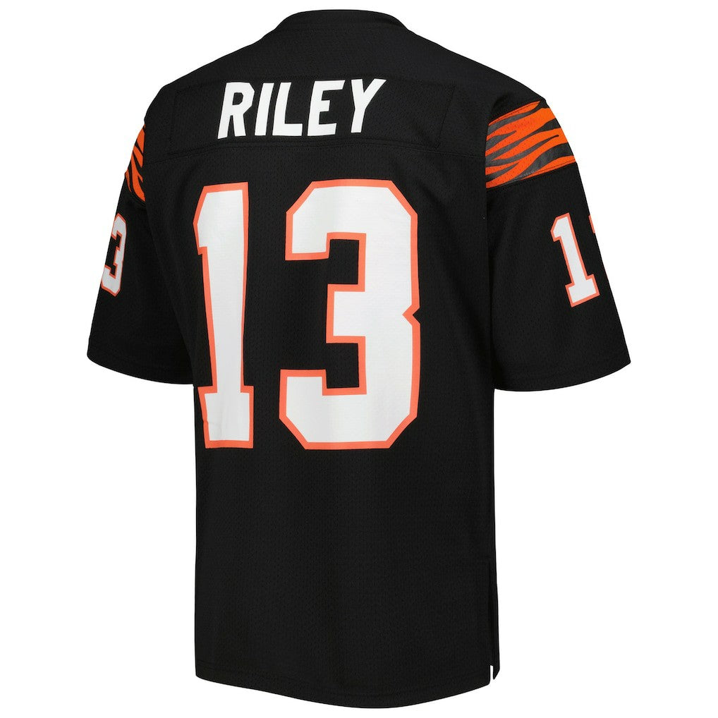 Ken Riley Cincinnati Bengals 1981 Authentic Throwback Retired Player Jersey - Black - Mitchell & Ness