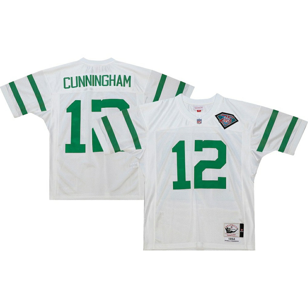 Randall Cunningham Philadelphia Eagles 1994 Authentic Throwback Retired Player Jersey - White - Mitchell & Ness