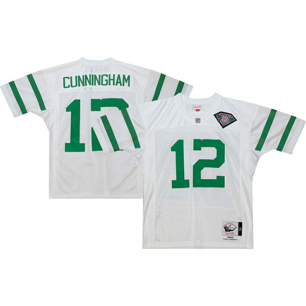 Randall Cunningham Philadelphia Eagles 1994 Authentic Throwback Retired Player Jersey - White - Mitchell & Ness