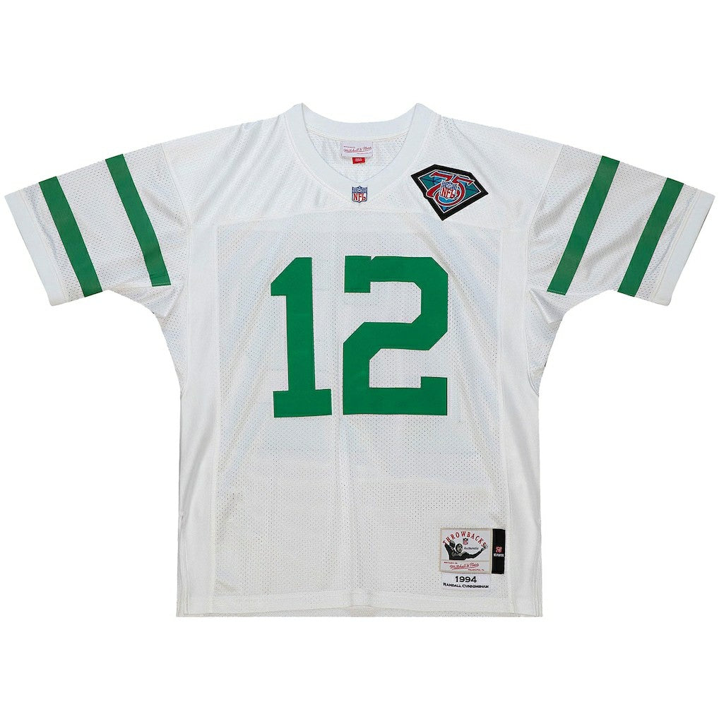 Randall Cunningham Philadelphia Eagles 1994 Authentic Throwback Retired Player Jersey - White - Mitchell & Ness