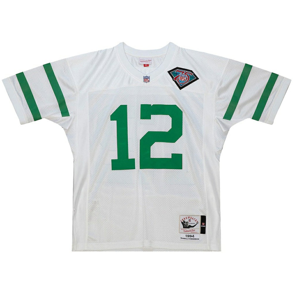 Randall Cunningham Philadelphia Eagles 1994 Authentic Throwback Retired Player Jersey - White - Mitchell & Ness