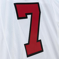 Michael Vick Atlanta Falcons 2001 Authentic Throwback Retired Player Jersey - White - Mitchell & Ness