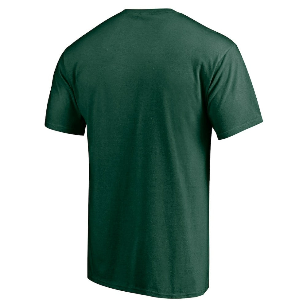 Minnesota Wild Snow Logo T-Shirt - Green | NHL Clearance