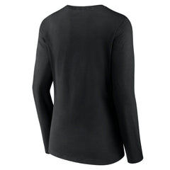 Vancouver Canucks Women's Forge Long Sleeve V-Neck T-Shirt - Black | NHL online