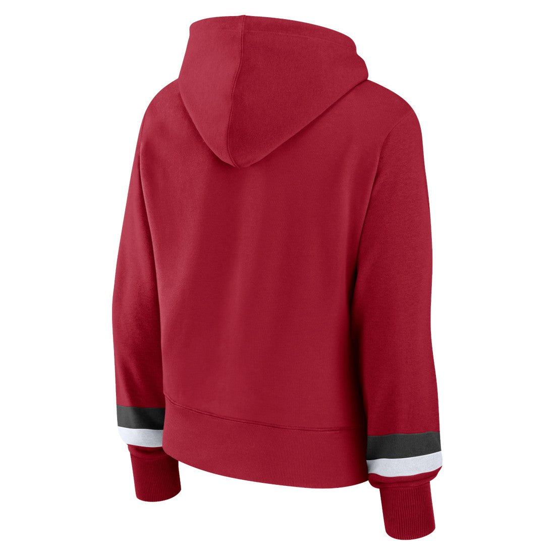 Tampa Bay Buccaneers Women's Over Under Pullover Hoodie - Red - Fanatics