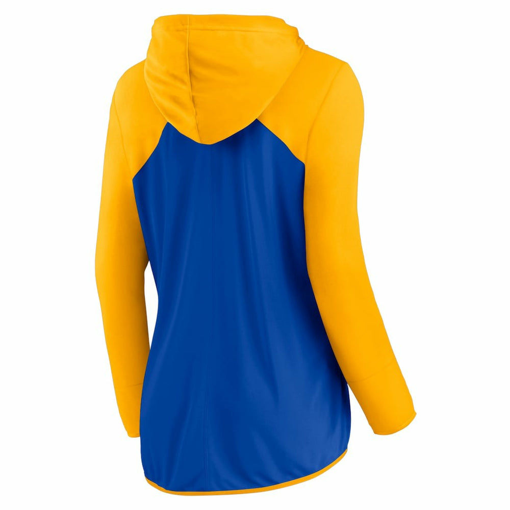 Los Angeles Rams Women's Forever Fan Full-Zip Hoodie - Royal/Gold - Fanatics