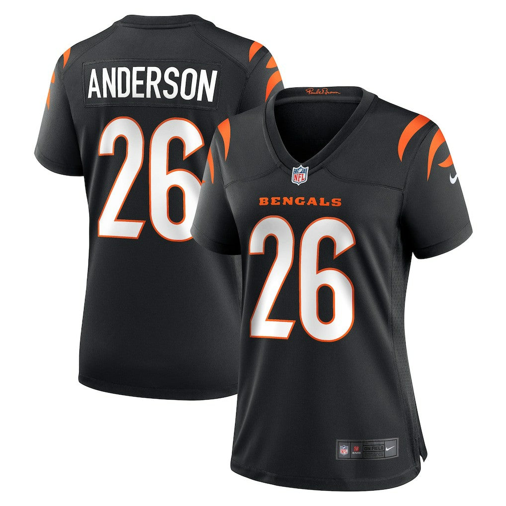 Tycen Anderson Cincinnati Bengals Women's Game Player Jersey - Black - Nike