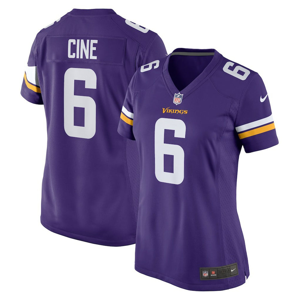 Lewis Cine Minnesota Vikings Women's Game Player Jersey - Purple - Nike