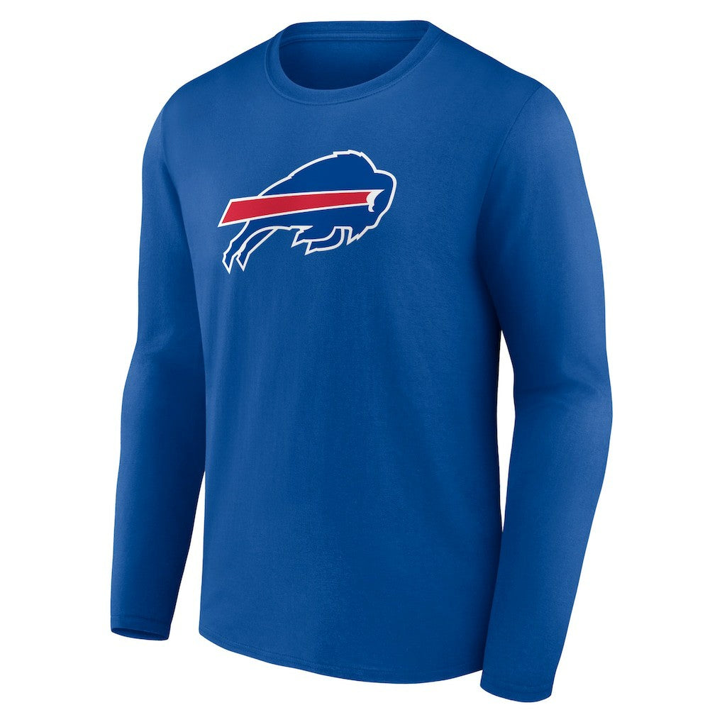 Buffalo Bills Primary Team Logo Long Sleeve T-Shirt - Royal - NFL