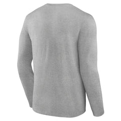 Buffalo Bills Primary Team Logo Long Sleeve T-Shirt - Heather Gray - NFL