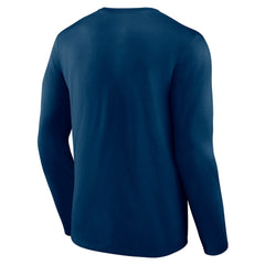 Chicago Bears Primary Team Logo Long Sleeve T-Shirt - Navy - NFL