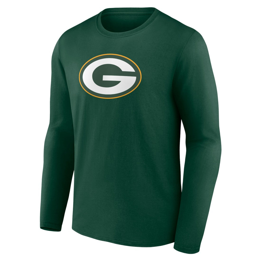 Green Bay Packers Primary Team Logo Long Sleeve T-Shirt - Green - NFL