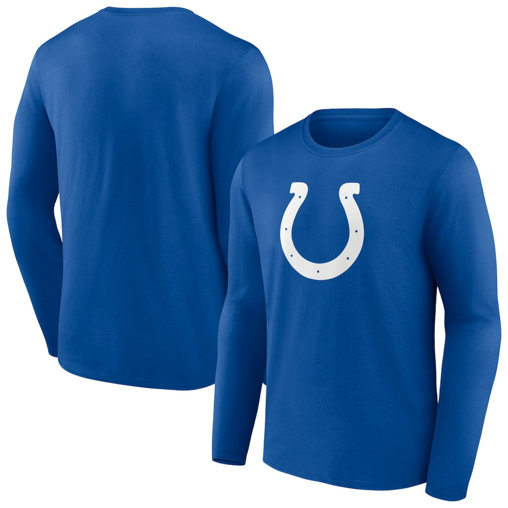 Indianapolis Colts Primary Team Logo Long Sleeve T-Shirt - Royal - NFL