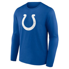 Indianapolis Colts Primary Team Logo Long Sleeve T-Shirt - Royal - NFL