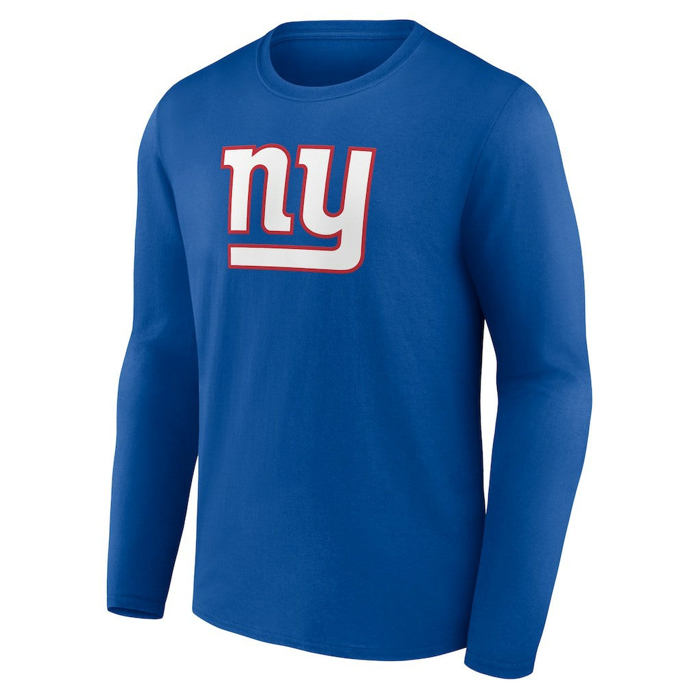 New York Giants Primary Team Logo Long Sleeve T-Shirt - Royal - NFL