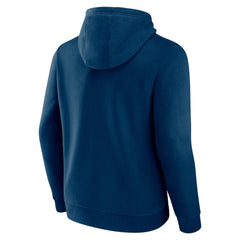 Chicago Bears Primary Team Logo Fitted Pullover Hoodie - Navy - NFL