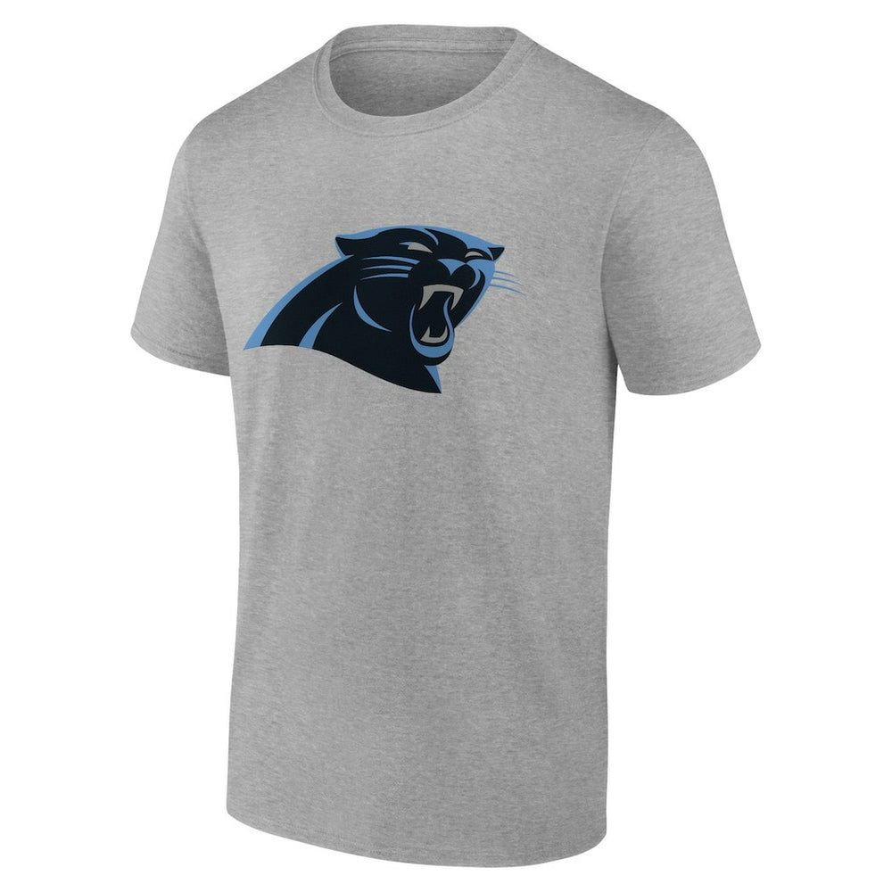 Carolina Panthers Primary Logo T-Shirt - Heather Gray - Fanatics