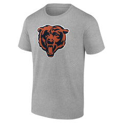 Chicago Bears Primary Logo T-Shirt - Heather Gray - Fanatics