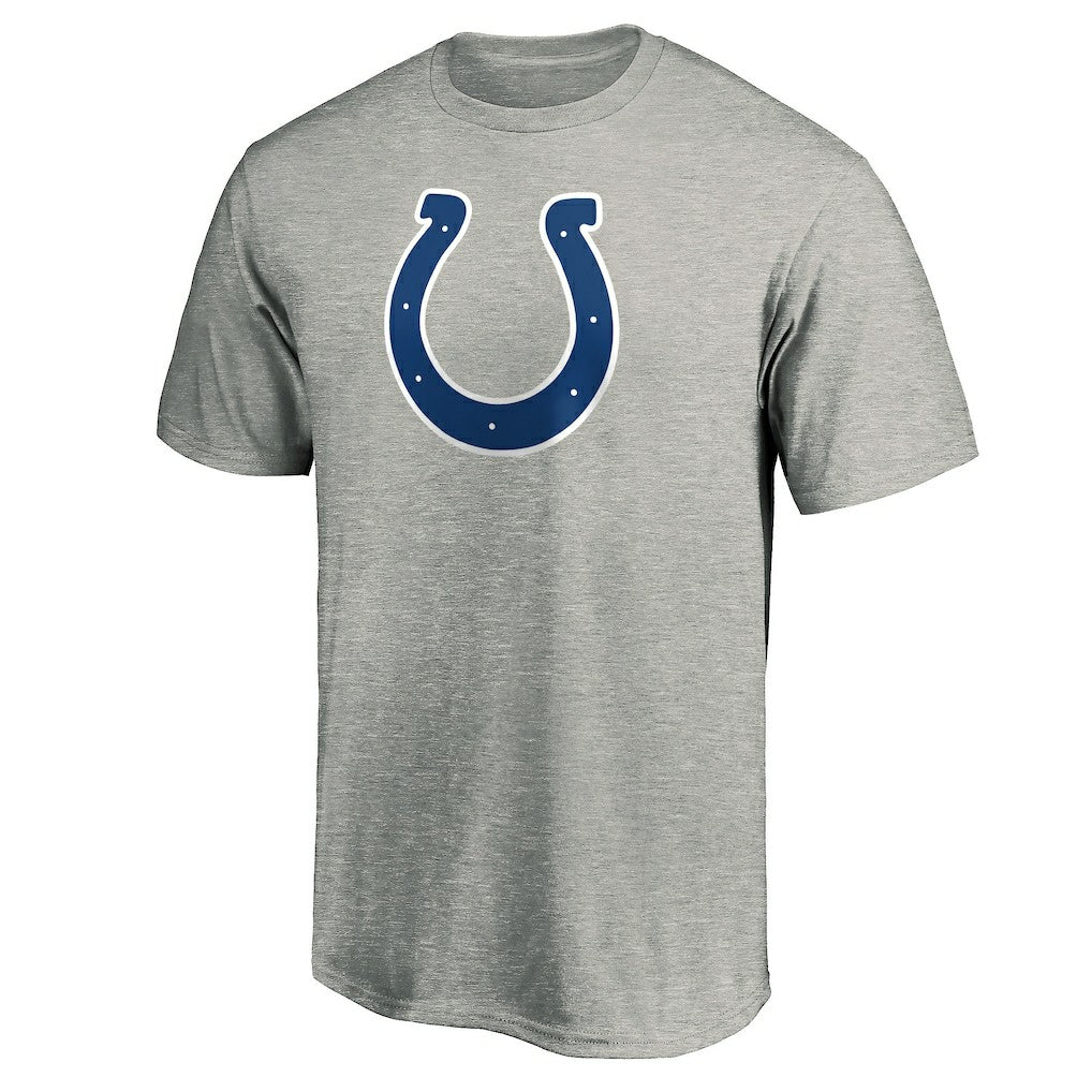 Indianapolis Colts Primary Logo T-Shirt - Heather Gray - Fanatics