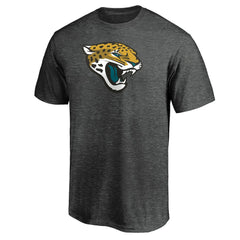 Jacksonville Jaguars Primary Logo T-Shirt - Heather Charcoal - Fanatics
