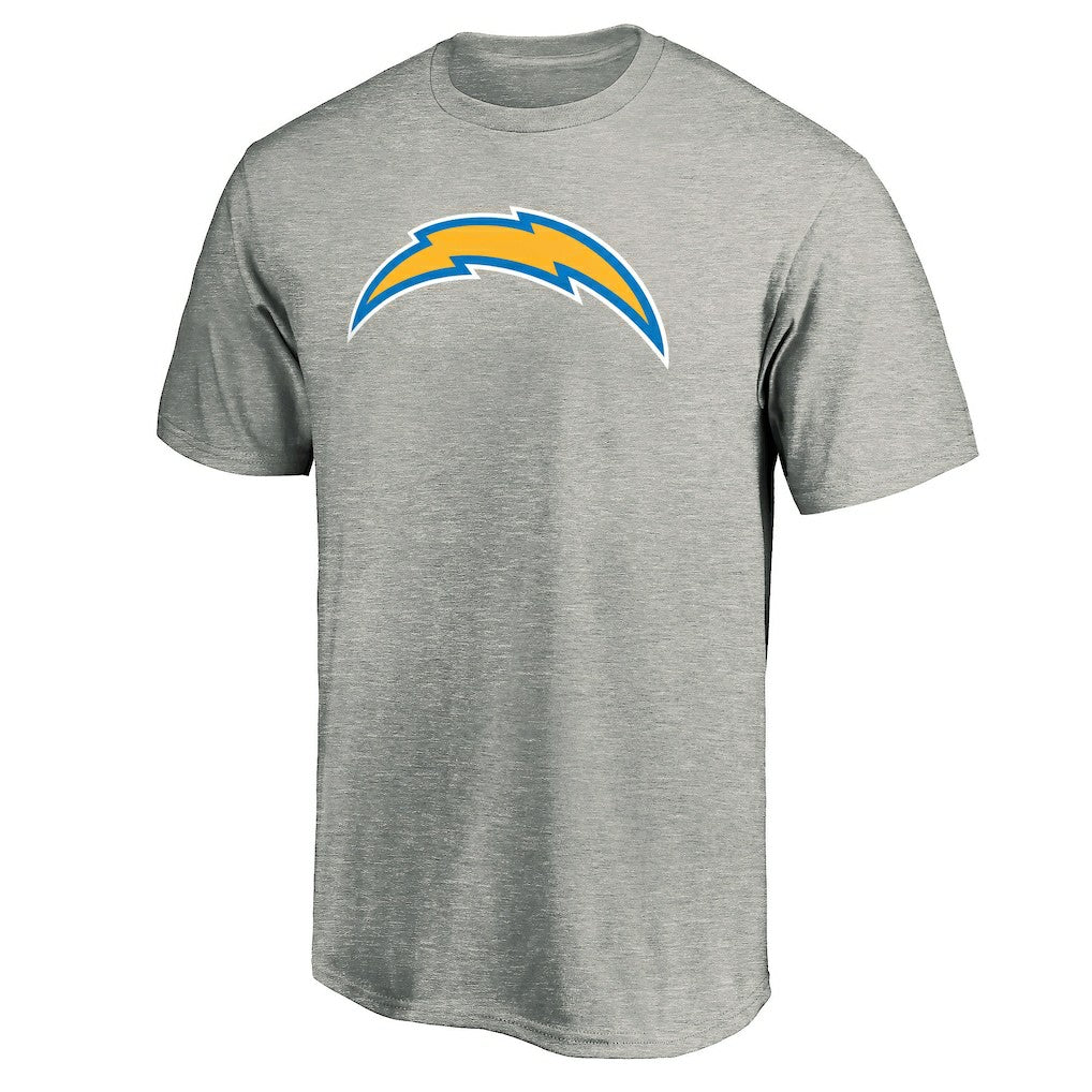 Los Angeles Chargers Primary Logo T-Shirt - Heather Gray - Fanatics