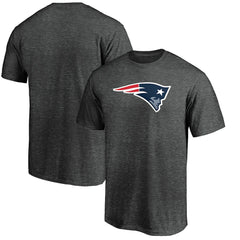 New England Patriots Primary Logo T-Shirt - Heather Charcoal - Fanatics