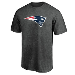 New England Patriots Primary Logo T-Shirt - Heather Charcoal - Fanatics