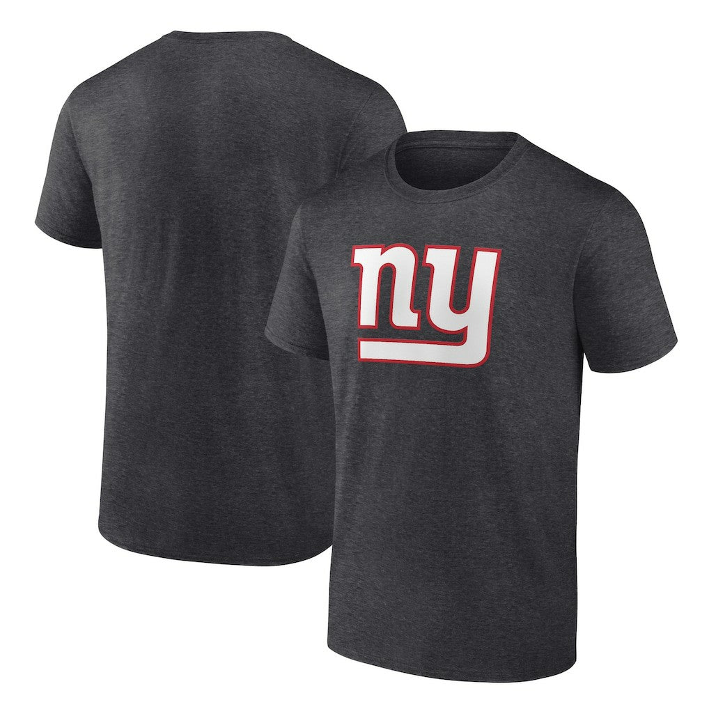New York Giants Primary Logo T-Shirt - Heather Charcoal - Fanatics