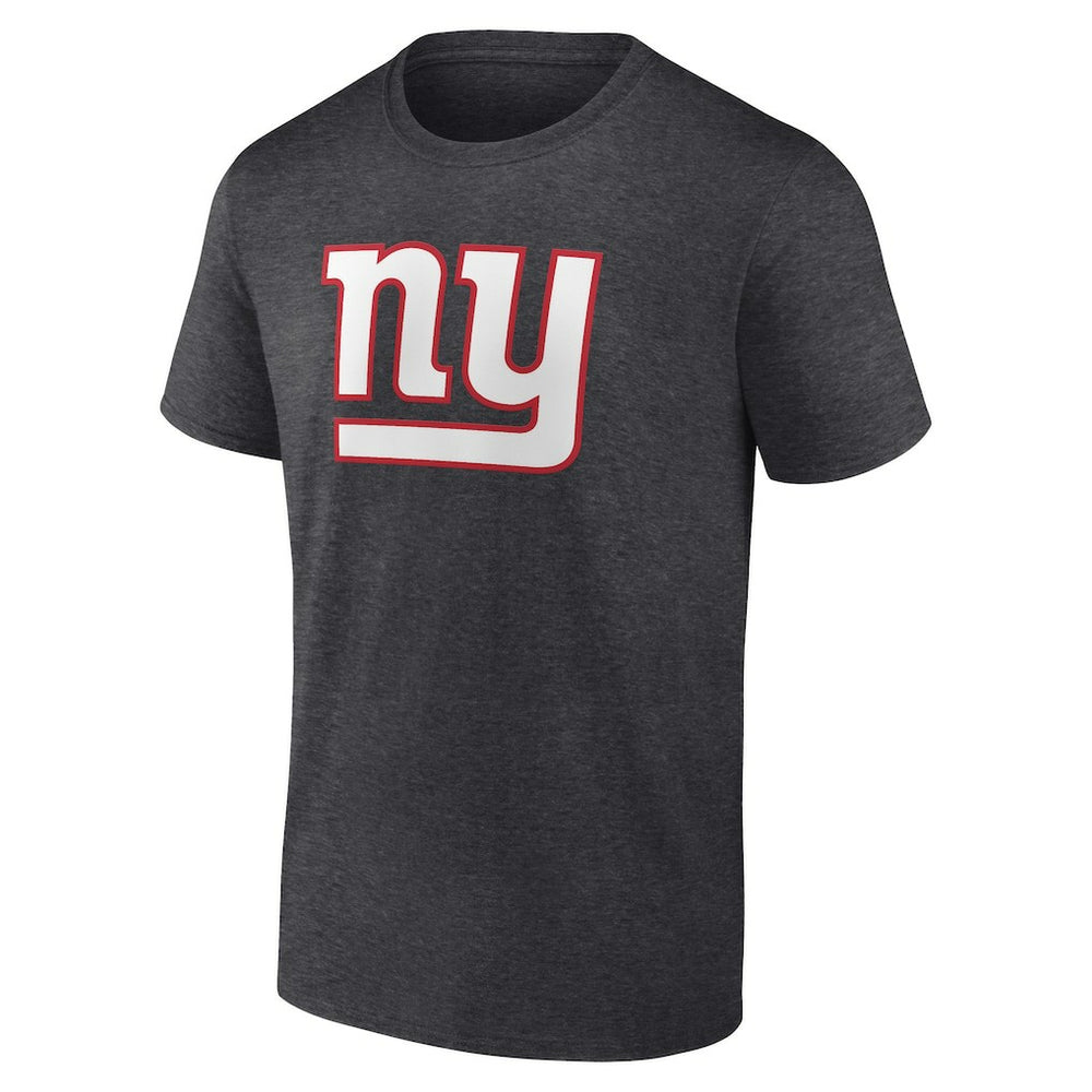 New York Giants Primary Logo T-Shirt - Heather Charcoal - Fanatics