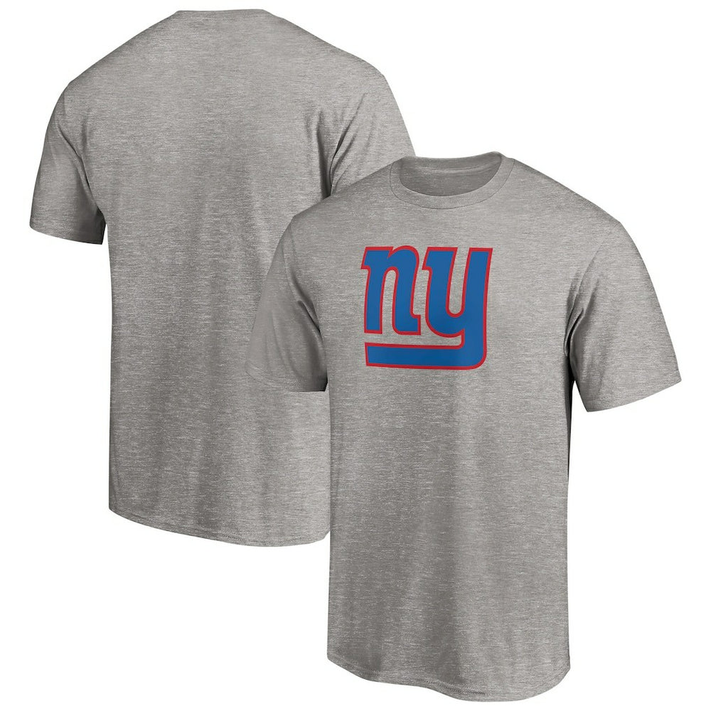 New York Giants Primary Logo T-Shirt - Heather Gray - Fanatics