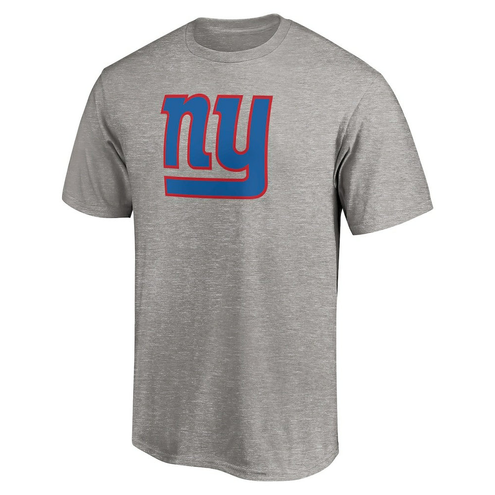 New York Giants Primary Logo T-Shirt - Heather Gray - Fanatics