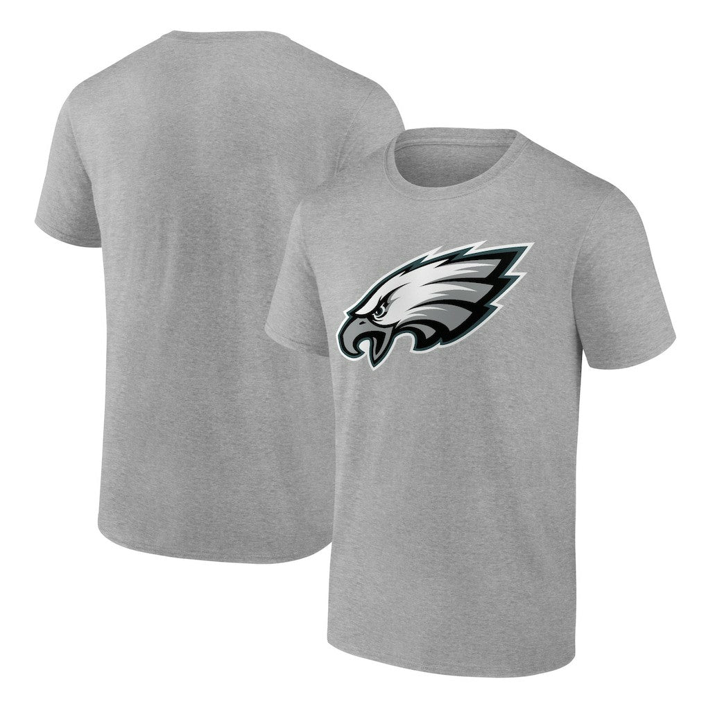 Philadelphia Eagles Primary Logo T-Shirt - Heather Gray - Fanatics