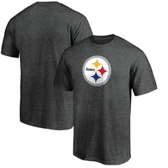 Pittsburgh Steelers Primary Logo T-Shirt - Heather Charcoal - Fanatics