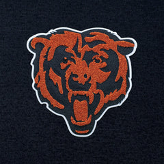 Chicago Bears Antigua Victory Chenille Pullover Hoodie - Navy - NFL
