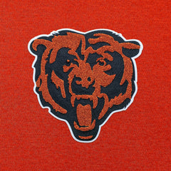 Chicago Bears Antigua Victory Chenille Pullover Hoodie - Orange - NFL