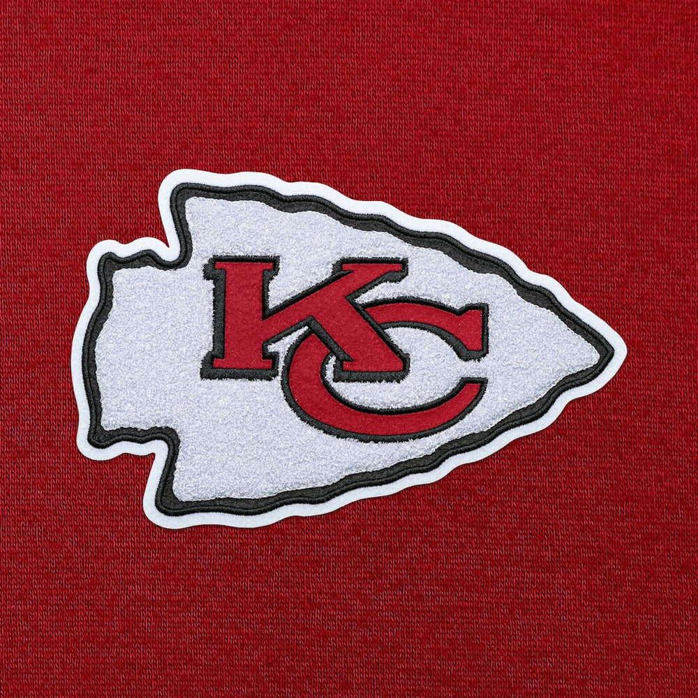 Kansas City Chiefs Antigua Victory Chenille Pullover Hoodie - Red - NFL