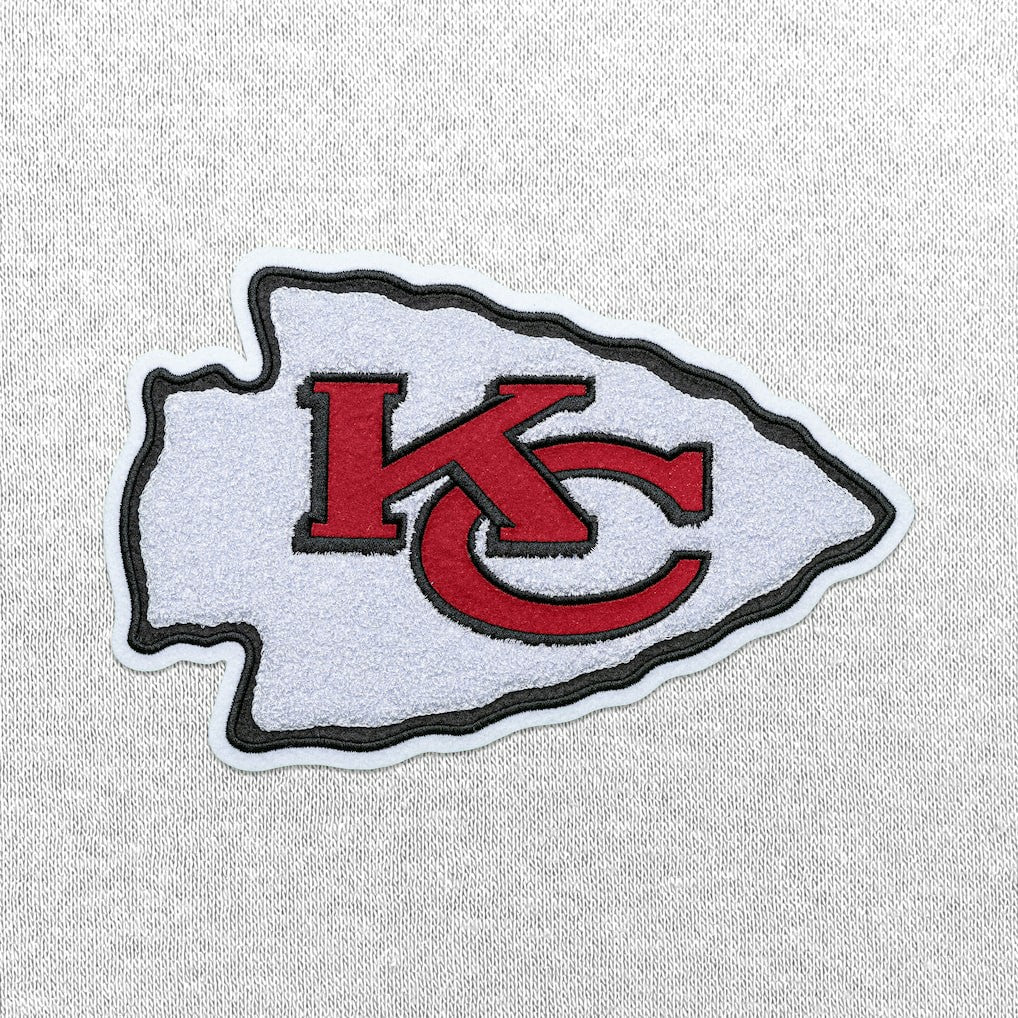 Kansas City Chiefs Antigua Victory Chenille Pullover Hoodie - White - NFL