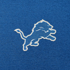 Detroit Lions Antigua Victory Chenille Pullover Hoodie - Blue - NFL