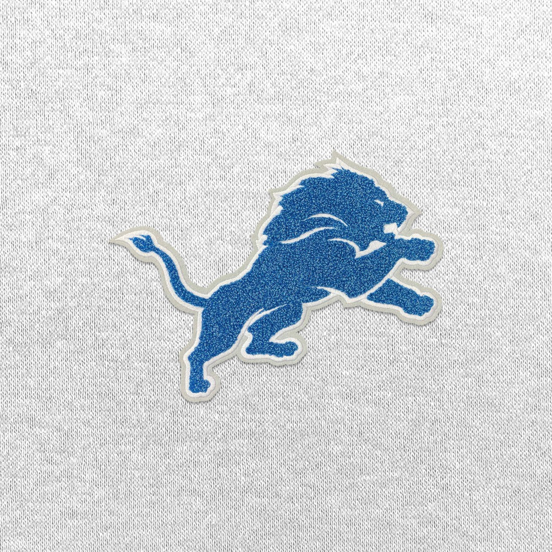 Detroit Lions Antigua Victory Chenille Pullover Hoodie - White - NFL