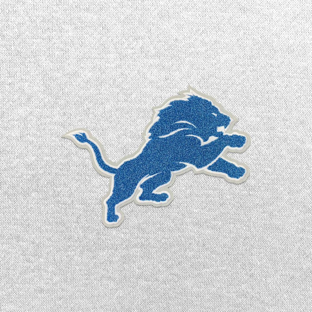 Detroit Lions Antigua Victory Chenille Pullover Hoodie - White - NFL