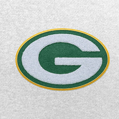Green Bay Packers Antigua Victory Chenille Pullover Hoodie - White - NFL