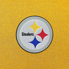 Pittsburgh Steelers Antigua Victory Chenille Pullover Hoodie - Gold - NFL