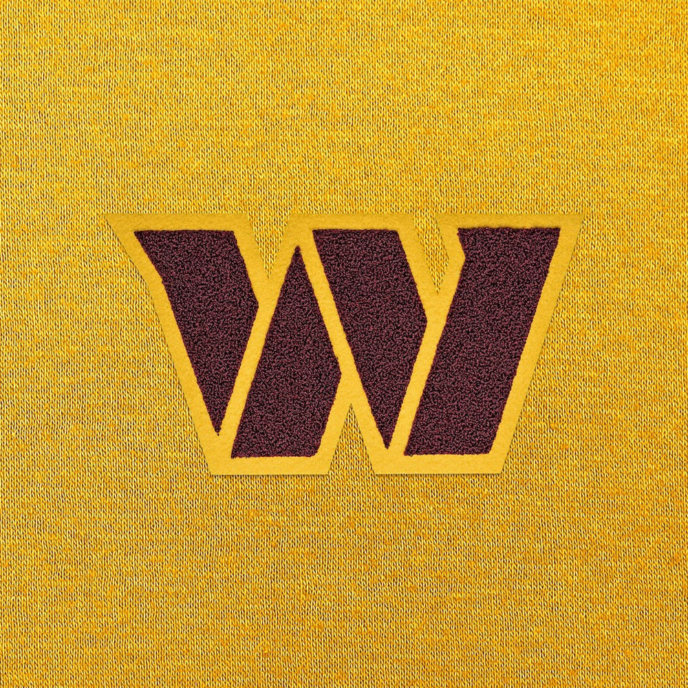 Washington Commanders Antigua Victory Chenille Pullover Hoodie - Gold - NFL