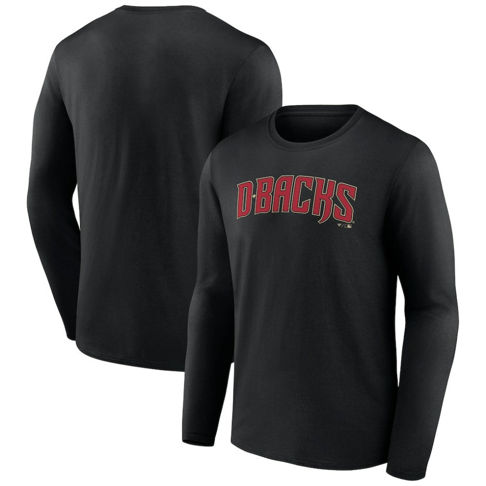 Arizona Diamondbacks Official Wordmark Long Sleeve T-Shirt Online
