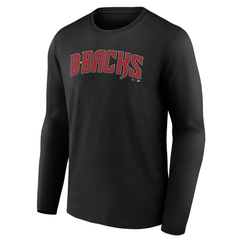 Arizona Diamondbacks Official Wordmark Long Sleeve T-Shirt Online
