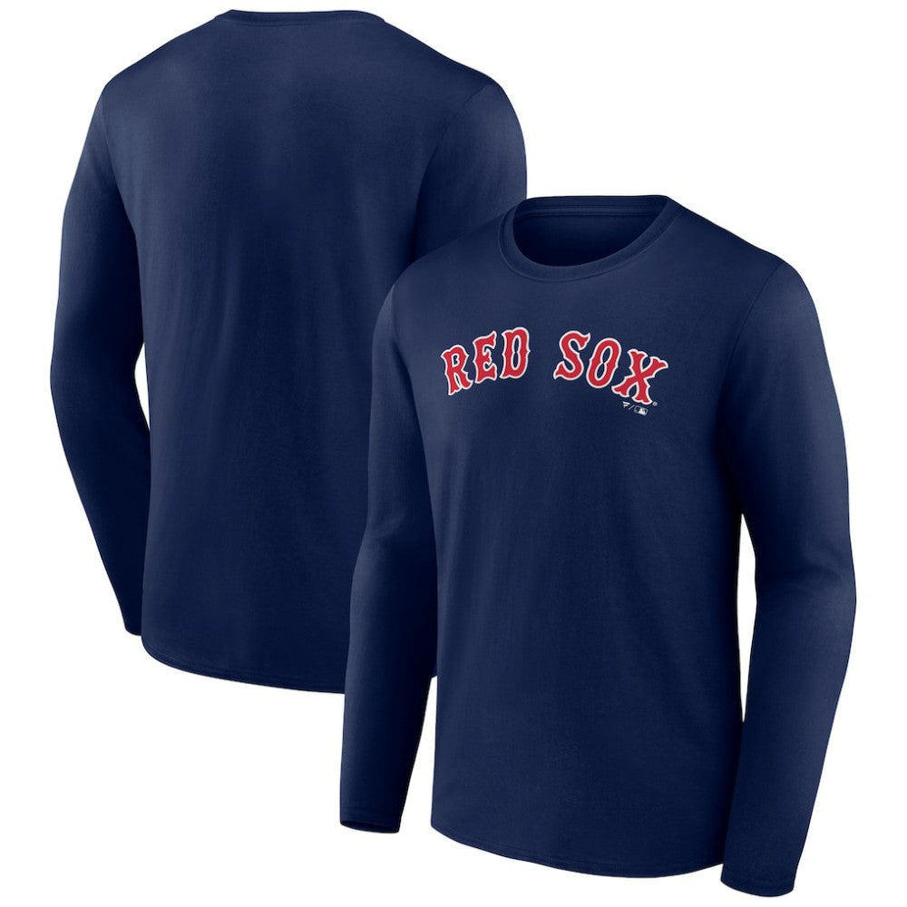 Boston Red Sox Wordmark Long Sleeve T-Shirt for sale