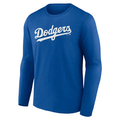 Los Angeles Dodgers Wordmark Long Sleeve T-Shirt Sale