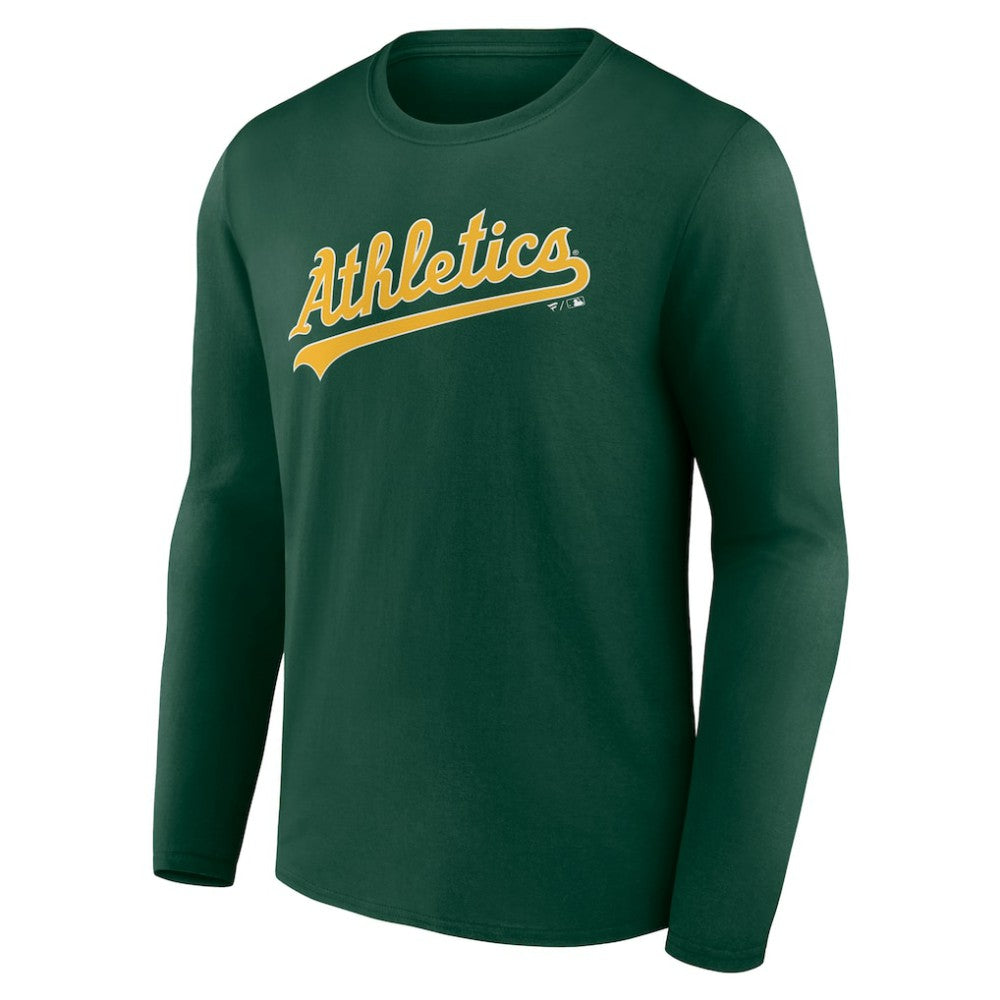 Athletics Wordmark Long Sleeve T-Shirt Discount