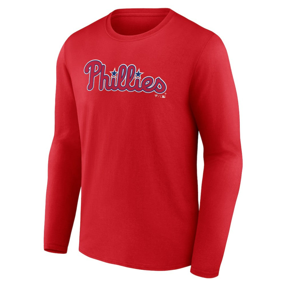 Philadelphia Phillies Wordmark Long Sleeve T-Shirt Online