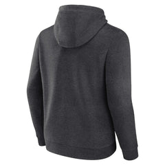 Minnesota Vikings Primary Team Logo Fitted Pullover Hoodie - Charcoal - NFL